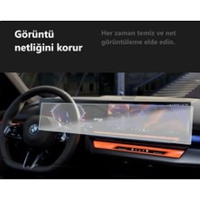 Bmw M3 ile Uyumlu Mat Ekran Koruyucu Şeffaf Tam Kaplama Tek Parça