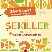 Renas Store Montessori Kazanımlar Dünyası - Ilk Şekiller Kitabım (3-4 Yaş)
