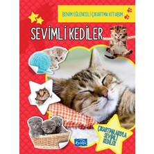 Renas Store Sevimli Kediler - Benim Eğlenceli Çıkartma Kitabım