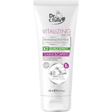 Farmasi Dr. C. Tuna 200 ml Vitalizing Canlandırıcı Bakım Maskesi Dökülen Saçlar İçin Sarımsak & Capixyl