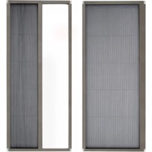 Sineklikstore Akordiyon Pileli Kapı Sinekliği – 140 x 240 cm – Vizon – Demir, Ahşap, Çelik, Pimapen ve Alüminyum ile Uyumlu
