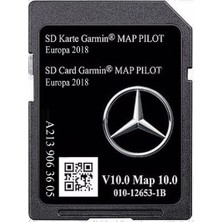 OEM Garmin Map Pilot SD Card 2018 Türkiye ve Avrupa Haritası Mercedes Araç Modeli İçin