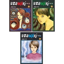 Uzumaki 1-2-3. Ciltler Manga Seti - Junji Ito