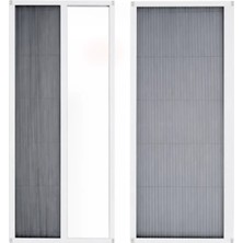 Sineklikstore Akordiyon Pileli Kapı Sinekliği – 140 x 240 cm – Beyaz – Demir, Ahşap, Çelik, Pimapen ve Alüminyum ile Uyumlu