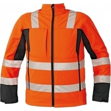 Cerva Malton Reflektif Softshell Mont Turuncu