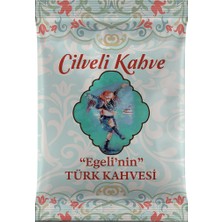 Cilveli Kahve Orta Kavrumuş Türk Kahvesi 100 gr Egeli'nin Menşeli Lezzetli Folyo Ambalaj
