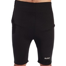 Busso Nt-002 Termal Neopren Şort 2XL Unisex Siyah Renkli Zayıflama Etkisiyle