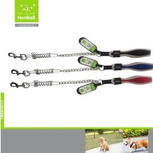 Nunbell Soft Yaylı Köpek Gezdirme Tasması 3,5 mm 60 cm