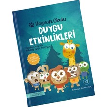 Aydın Psikoloji Yayınları Duygu Etkinlikleri Hayvan Okulu Serisi - Anıl Şen - Nazlı Aysu Şen - Eğitici Kitap 3+ Yaş