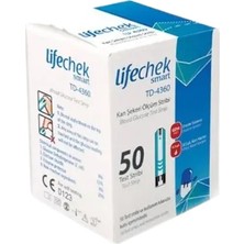 Lifecheck Smart TD-4360 Kan Şekeri Ölçüm Stribi 50 Test