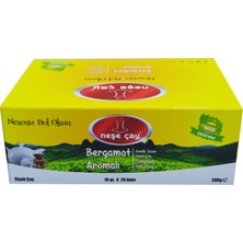 Neşe Çay Bergamot Aromalı Demlik Poşet Çay 200 gr 20 Adet Filtreli Poşetler ile Pratik Kullanım