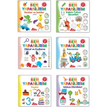 BidiBadi Yayınları Ben Yapabilirim Okul Öncesi Eğitim Seti Işıl Öztürk - 6 Kitap 3 Yaş Üzeri Dikkat & Zeka Geliştirme