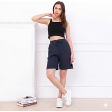 Trendseninle Kadın Laci Müslin Pamuk Kısa Şort