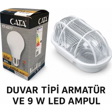 Duvar Tipi Armatür ve 9 W LED Ampul