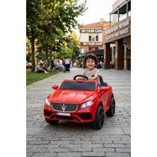 Farbu Oyuncak Massimo Gt 4x2 12V Uzaktan Kumandalı LED Farlı 2x Arka Süspansiyonlu Kemerli Çocuk Akülü Araba