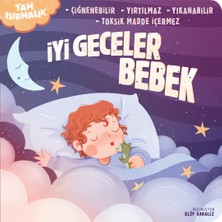 Tam Isırmalık İyi Geceler Bebek Kitabı Komisyon Yazarlı Yırtılmaz Yıkanabilir Çiğnenebilir