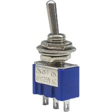 Motorobit MTS103 On-Off-On Toggle Switch 6A 125V Yüksek Performanslı Kompakt Anahtar