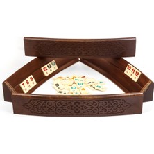 Helena Wood Art Ornelia Oval Okey Takımı