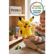 Toyfest Pokemon Pikachu Peluş Oyuncak Yumuşak Lisanslı Koleksiyon Figür Hediyelik 20 cm