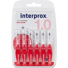 İnterprox Interprox 4g Miniconical Diş Arayüz Fırçası Orta Sertlikte 6'lı Paket Kırmızı Formda