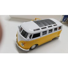 Sunman Oyuncak Metal Model 1 / 36 Çek Bırak Sarı 1963 Volswagen T1 Bus Minibüs