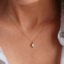 İzgi Opal Retro Kolye