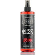 Barber Marmara No.23 Limon Kokulu EDC Sprey Kolonya 400 ml 70 Derece Etkili Ferahlama