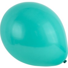 Niyet Balon - Balon - Parti - Süsleme - Koyu Turkuaz - 100 Adet - 12INÇ