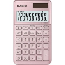 Casio Sl-1000Sc-Pk 10 Hane Pembe Cep Tipi Hesap Makinesi