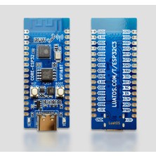 Gollum Teknoloji ESP32-C3 Core Board - 4mb Flash Gömülü Sistem ve Iot Geliştirme Kartı Lehimli (21X51MM)