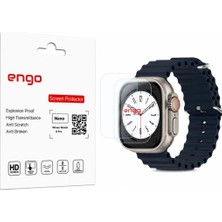 Engo Winex Watch 8 Pro Max Ekran Koruyucu Nano Şeffaf 2 Adet
