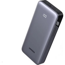 Ugreen Nexode 20.000 Mah 30W Hızlı Şarj Usb-C Kablo Dahil Powerbank - Siyah