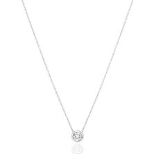 Minimalist Taşlı Kolye