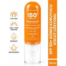 Bade Natural 50 Spf Güneş Koruyucu Vücut Losyonu 100 ml