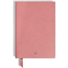 Montblanc Saffiano Deri Pembe Orta Boy Defter 134774