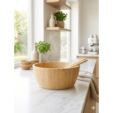 Sepetçi Baba Bambu Kase 30X12 cm - 2026-23