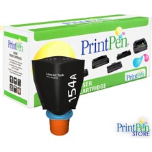 Afset W1540A (154A) Toner Reload Kit (2,5k) Muadil Toner