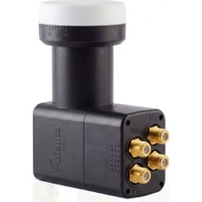 Atlanta Ultra Quattro Santral 4K Full HD LNB (Gold Konnektör/Santral/Merkezi Sistem/Multiswitch Kullanım)