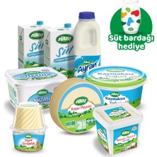 Sütaş Klasik Paket 8 Adet Ürünle Kahvaltı İçin Doğal Lezzetler Sunuyor