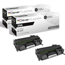 Afset 05A CE505A Black P2035 P2035DN P2055 P2055D P2055DN P2055X Toner Cartridge 2 Pack