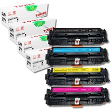 Afset CC530A/531A/532A/533A 4 Renk Set Muadil Toner