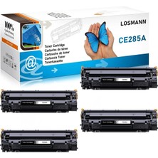Afset 85A Muadil CE285A Compatible With Laserjet P1102/6020/6030 Toner 4lü Paket