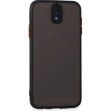 Bezos Galaxy J7 Pro / J730 Kılıf Montreal Silikon Kapak - Siyah