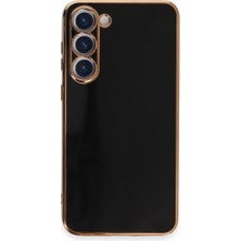 isiltikidsmoda Galaxy S23 Kılıf Volet Silikon - Siyah