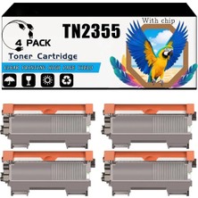 Afset TN2305/2355 Muadil HL2300..2365 MFC2700..2740 DCP2500..2700 (2.6k) Mono Toner 4ADET