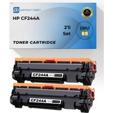 Afset CF244A 44A Muadil Toner 2 Adet - Laserjet Mfp M28W M28A M28 / Pro M15A M15W M15