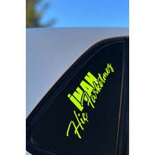 Banxtre Araba ve Motor Için Inan Hiç Farketmez Sticker Etiket (1 Adet)