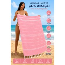Mira Home Sultan Peştemal Havlu 100 Pamuklu Deniz Plaj Banyo Peştemali 100 x 180 cm