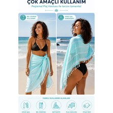 Mira Home Sultan Peştemal Havlu 100 Pamuklu Deniz Plaj Banyo Peştemali 100 x 180  cm