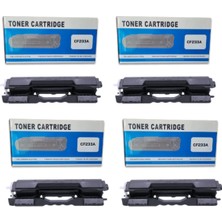 Afset CF233A Muadil Toner - Dörtlü Paket